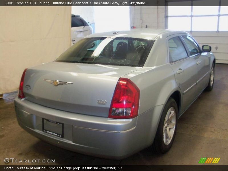 Butane Blue Pearlcoat / Dark Slate Gray/Light Graystone 2006 Chrysler 300 Touring