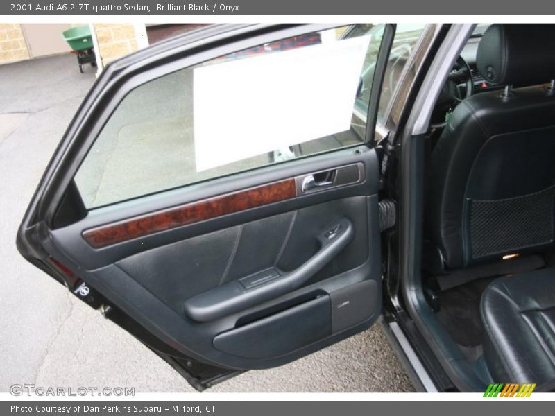 Brilliant Black / Onyx 2001 Audi A6 2.7T quattro Sedan
