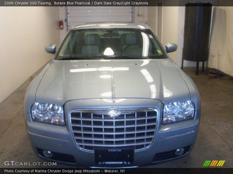 Butane Blue Pearlcoat / Dark Slate Gray/Light Graystone 2006 Chrysler 300 Touring