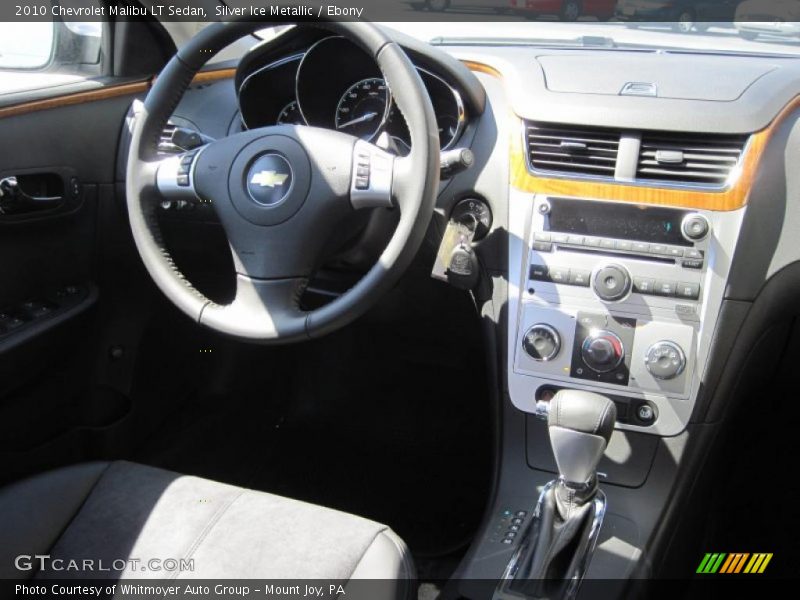Silver Ice Metallic / Ebony 2010 Chevrolet Malibu LT Sedan