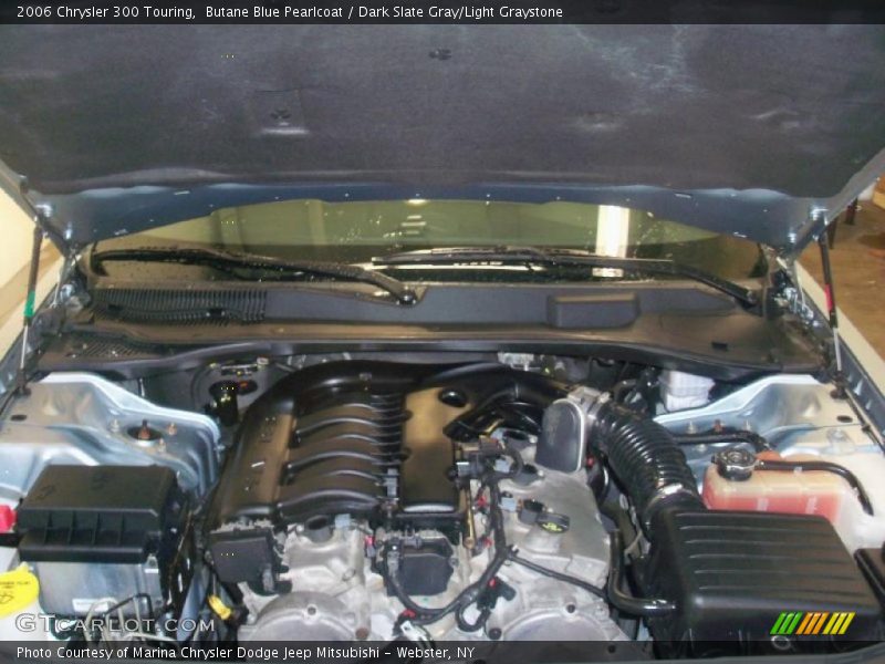 Butane Blue Pearlcoat / Dark Slate Gray/Light Graystone 2006 Chrysler 300 Touring