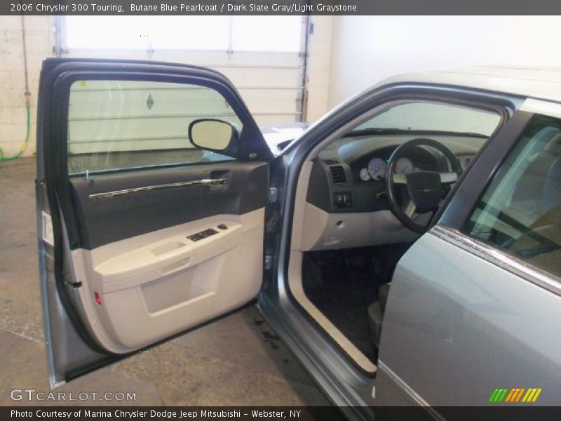 Butane Blue Pearlcoat / Dark Slate Gray/Light Graystone 2006 Chrysler 300 Touring