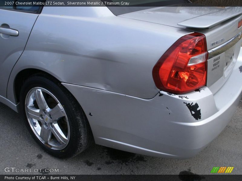 Silverstone Metallic / Titanium Gray 2007 Chevrolet Malibu LTZ Sedan