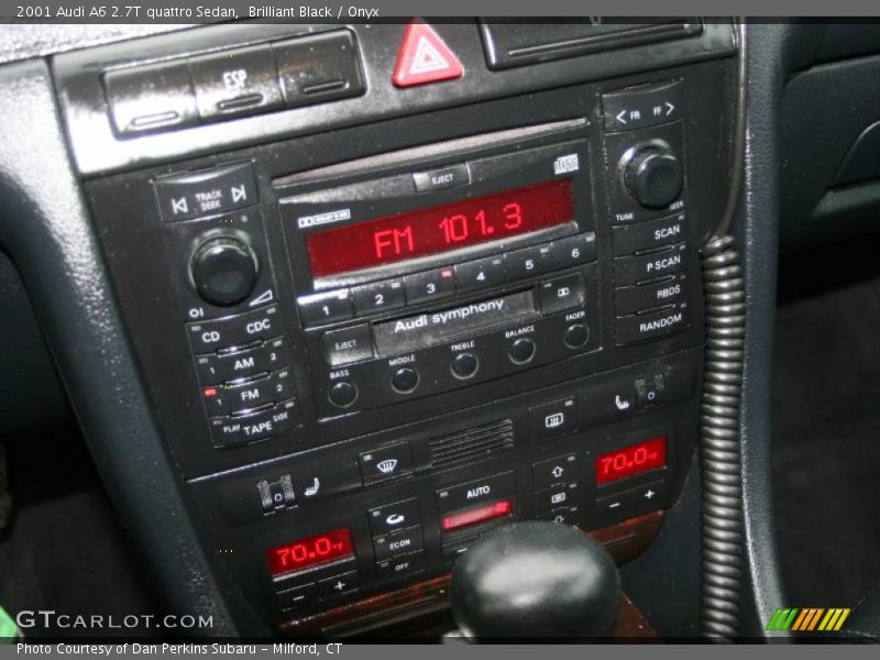 Brilliant Black / Onyx 2001 Audi A6 2.7T quattro Sedan