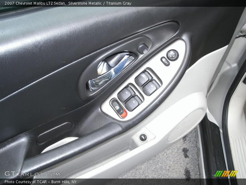Silverstone Metallic / Titanium Gray 2007 Chevrolet Malibu LTZ Sedan