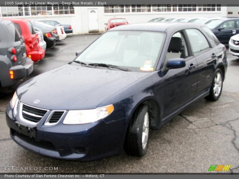 Deep Blue Metallic / Black 2005 Saab 9-2X Linear Wagon