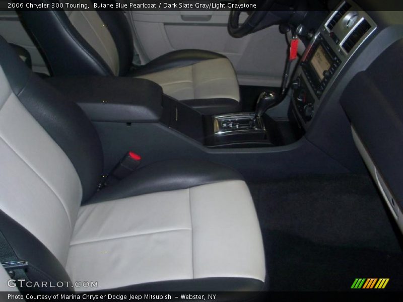 Butane Blue Pearlcoat / Dark Slate Gray/Light Graystone 2006 Chrysler 300 Touring