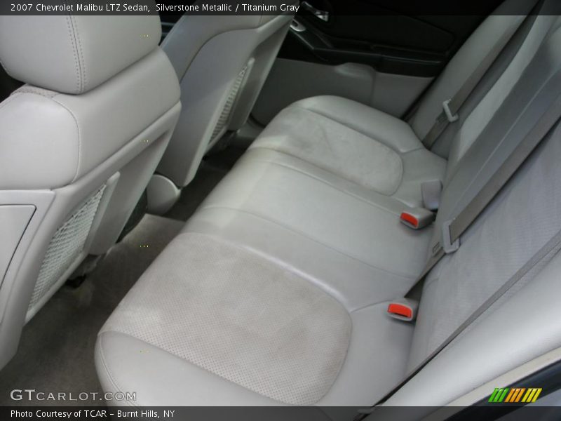 Silverstone Metallic / Titanium Gray 2007 Chevrolet Malibu LTZ Sedan