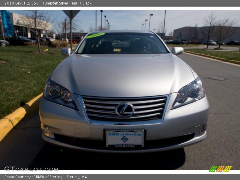 Tungsten Silver Pearl / Black 2010 Lexus ES 350
