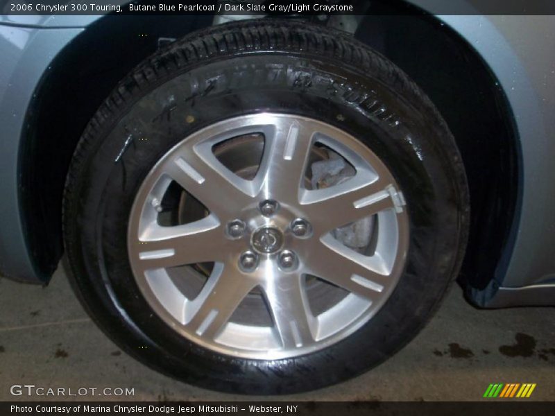 Butane Blue Pearlcoat / Dark Slate Gray/Light Graystone 2006 Chrysler 300 Touring