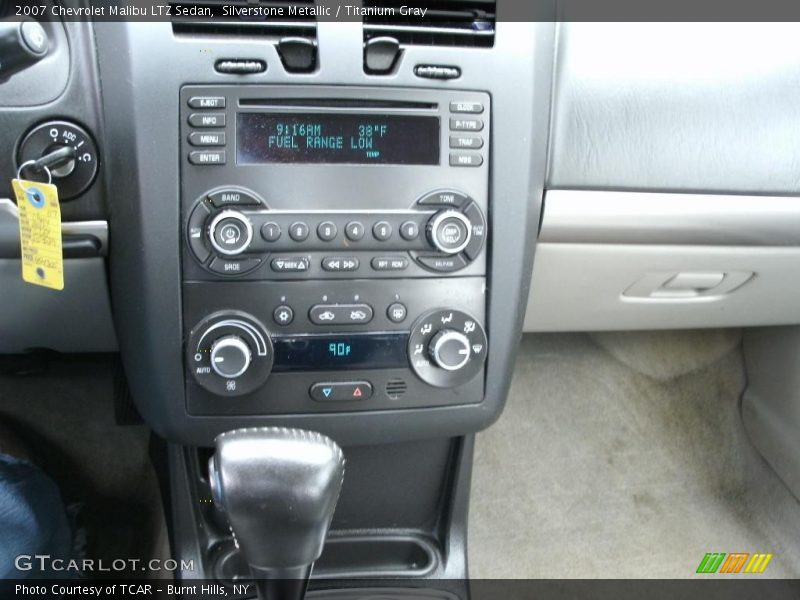 Silverstone Metallic / Titanium Gray 2007 Chevrolet Malibu LTZ Sedan
