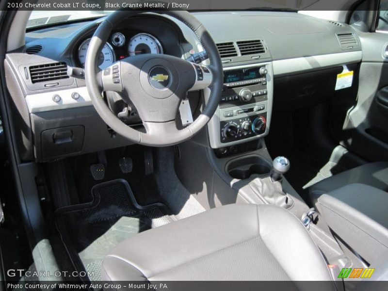 Black Granite Metallic / Ebony 2010 Chevrolet Cobalt LT Coupe