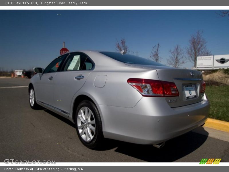 Tungsten Silver Pearl / Black 2010 Lexus ES 350