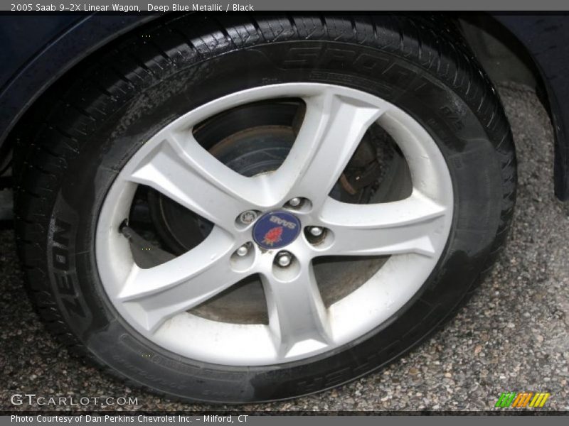 Deep Blue Metallic / Black 2005 Saab 9-2X Linear Wagon