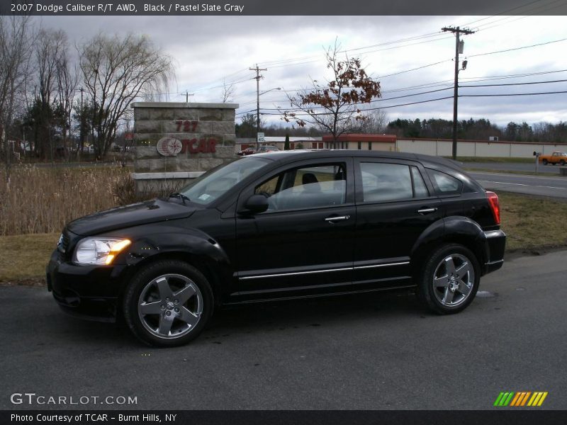 Black / Pastel Slate Gray 2007 Dodge Caliber R/T AWD