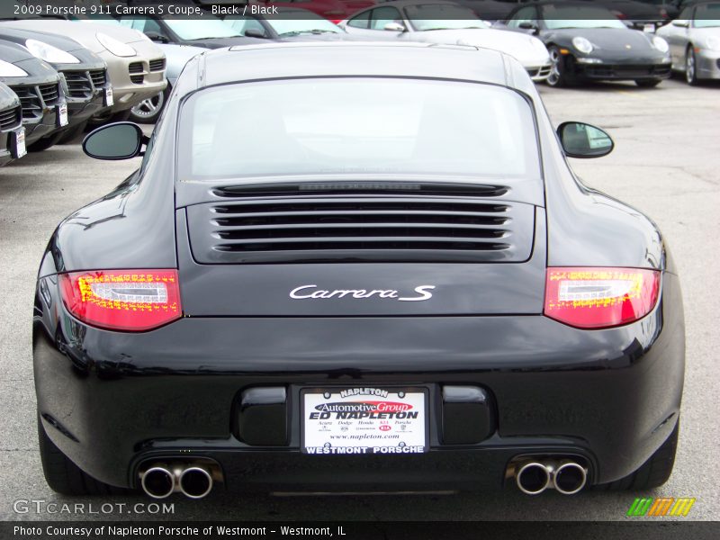 Black / Black 2009 Porsche 911 Carrera S Coupe