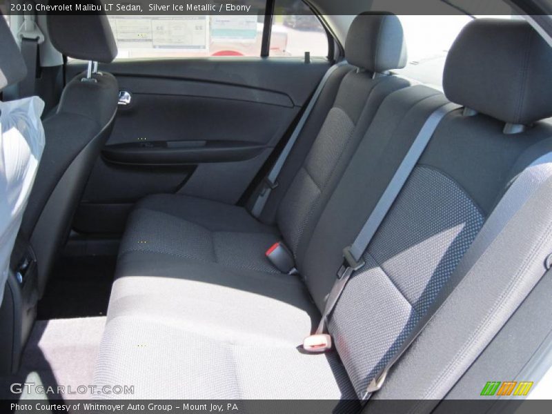 Silver Ice Metallic / Ebony 2010 Chevrolet Malibu LT Sedan