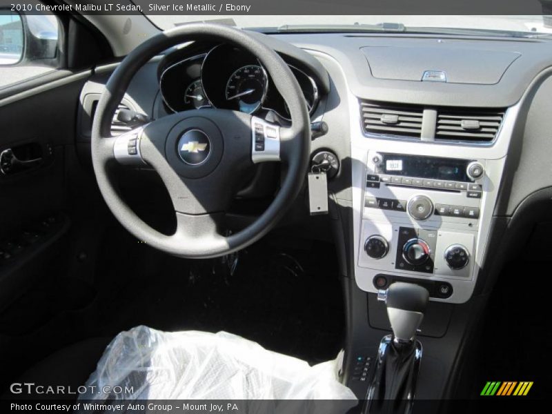 Silver Ice Metallic / Ebony 2010 Chevrolet Malibu LT Sedan