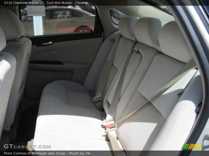 Gold Mist Metallic / Neutral 2010 Chevrolet Impala LT