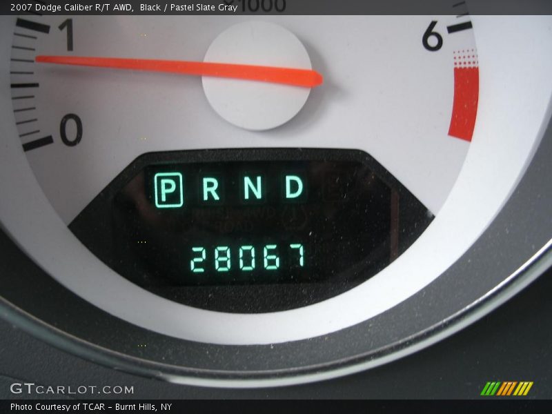 Black / Pastel Slate Gray 2007 Dodge Caliber R/T AWD