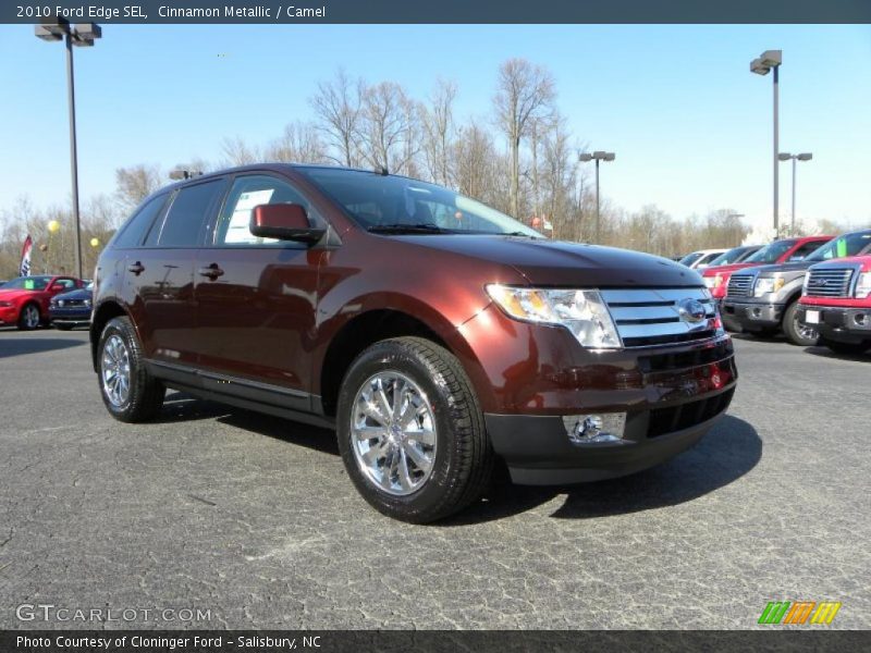 Cinnamon Metallic / Camel 2010 Ford Edge SEL