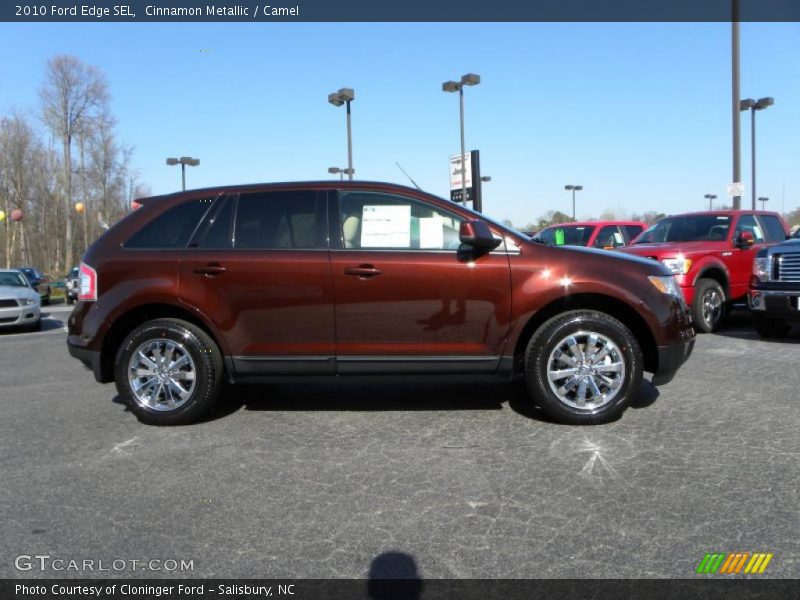 Cinnamon Metallic / Camel 2010 Ford Edge SEL