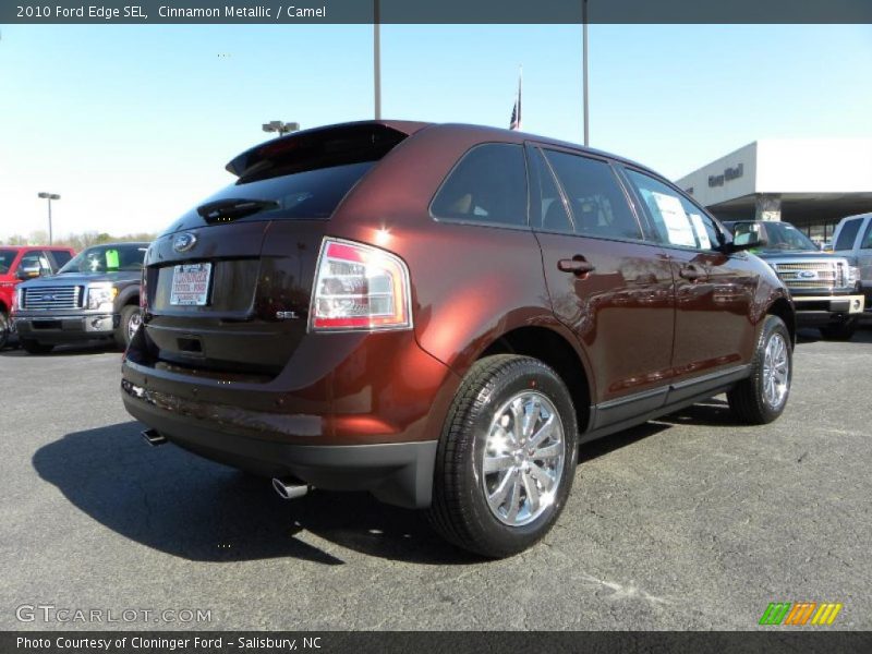 Cinnamon Metallic / Camel 2010 Ford Edge SEL