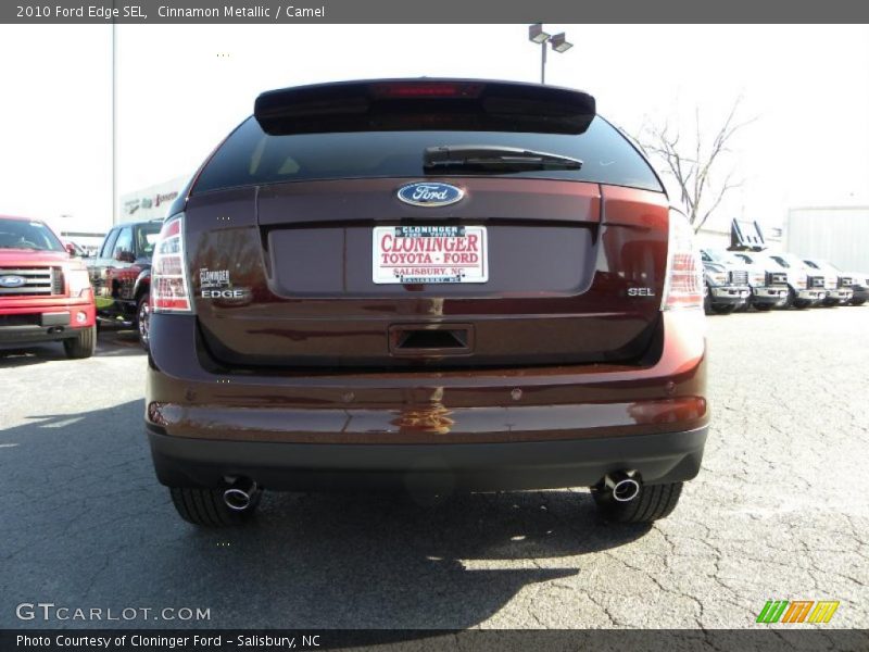 Cinnamon Metallic / Camel 2010 Ford Edge SEL