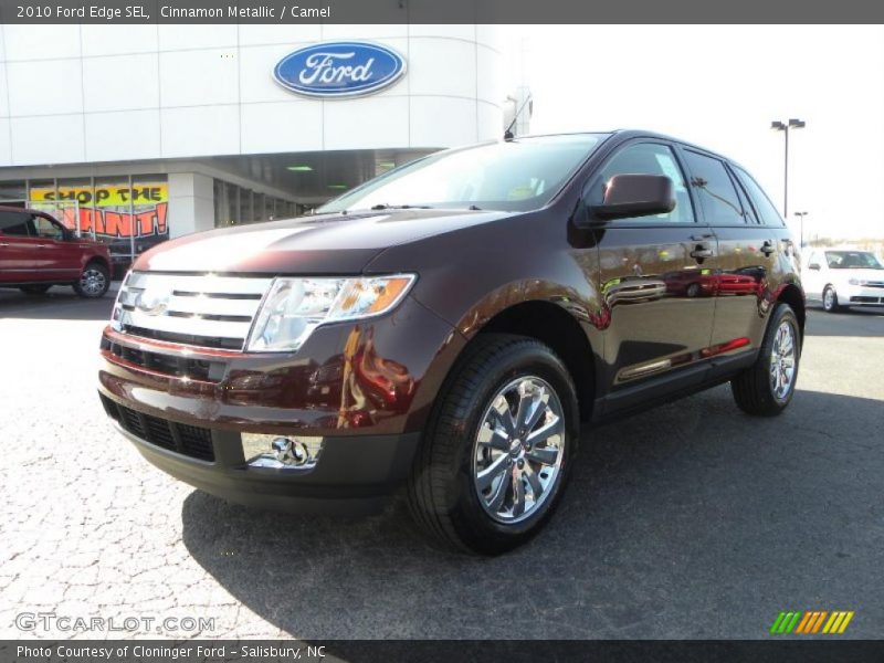 Cinnamon Metallic / Camel 2010 Ford Edge SEL