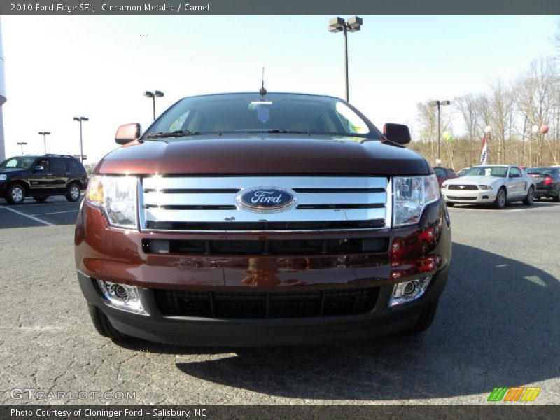 Cinnamon Metallic / Camel 2010 Ford Edge SEL