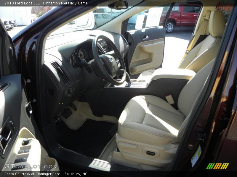 Cinnamon Metallic / Camel 2010 Ford Edge SEL