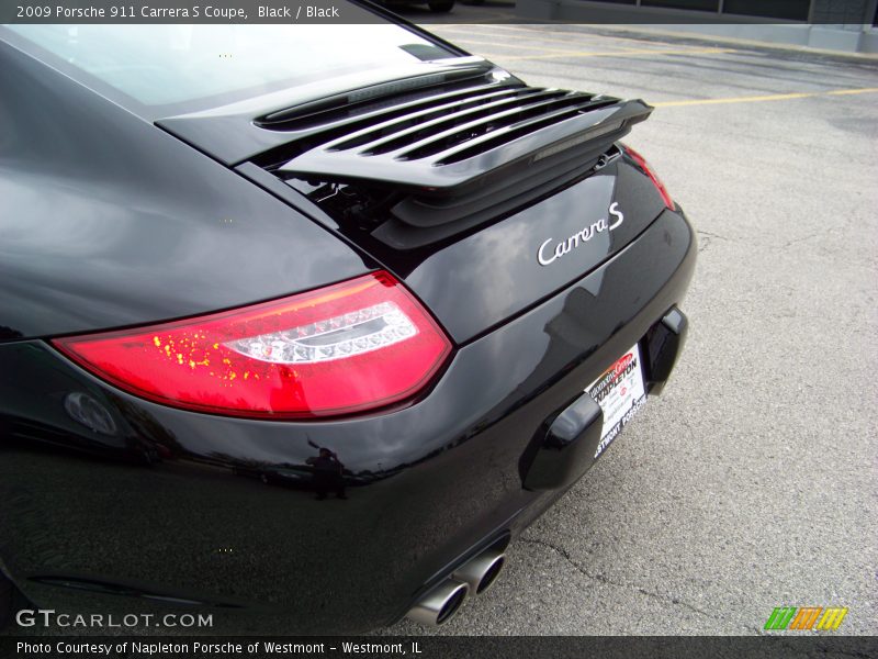 Black / Black 2009 Porsche 911 Carrera S Coupe