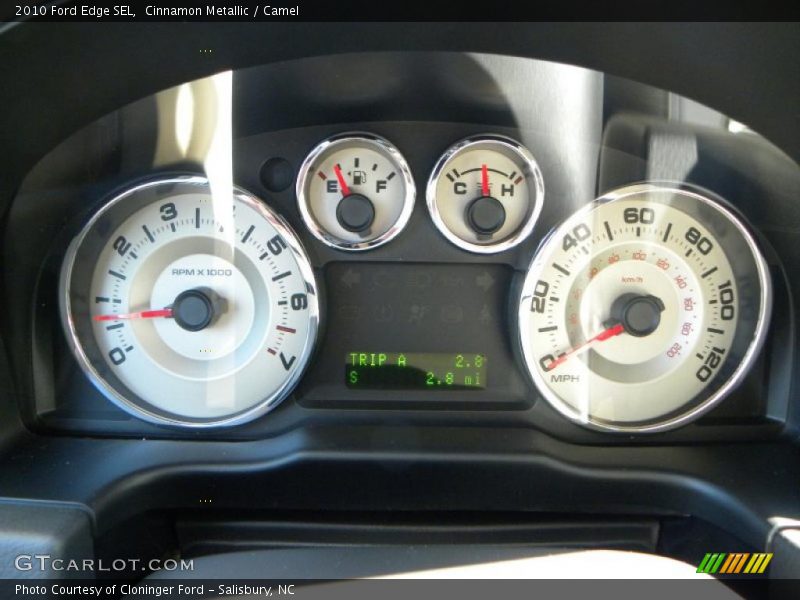 Cinnamon Metallic / Camel 2010 Ford Edge SEL