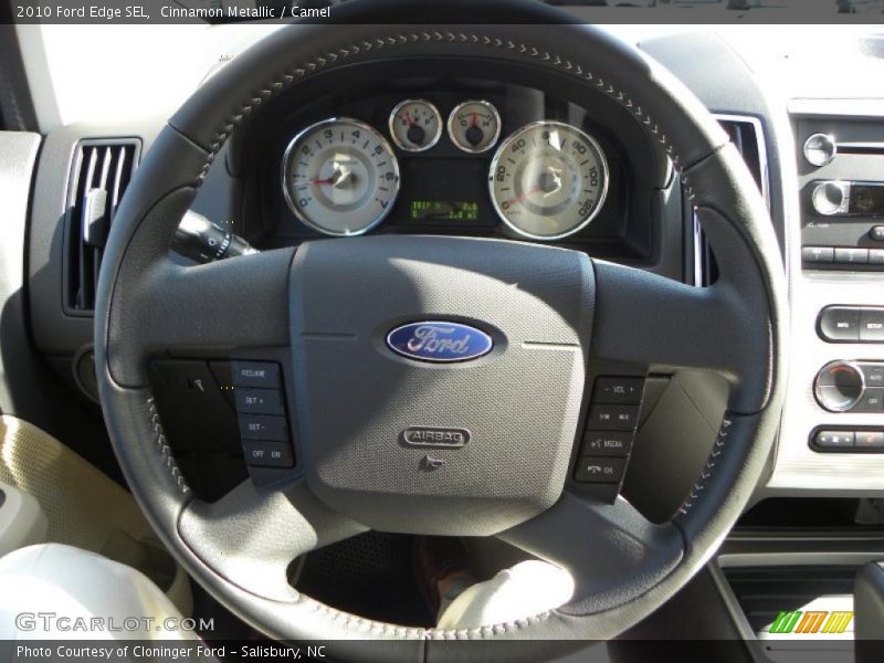 Cinnamon Metallic / Camel 2010 Ford Edge SEL