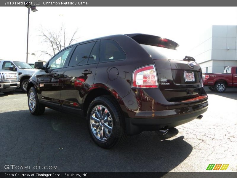 Cinnamon Metallic / Camel 2010 Ford Edge SEL