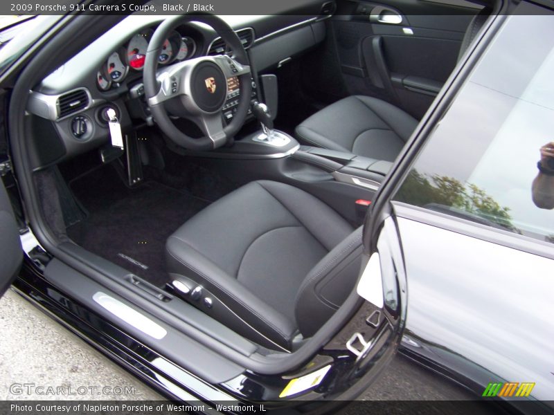 Black / Black 2009 Porsche 911 Carrera S Coupe