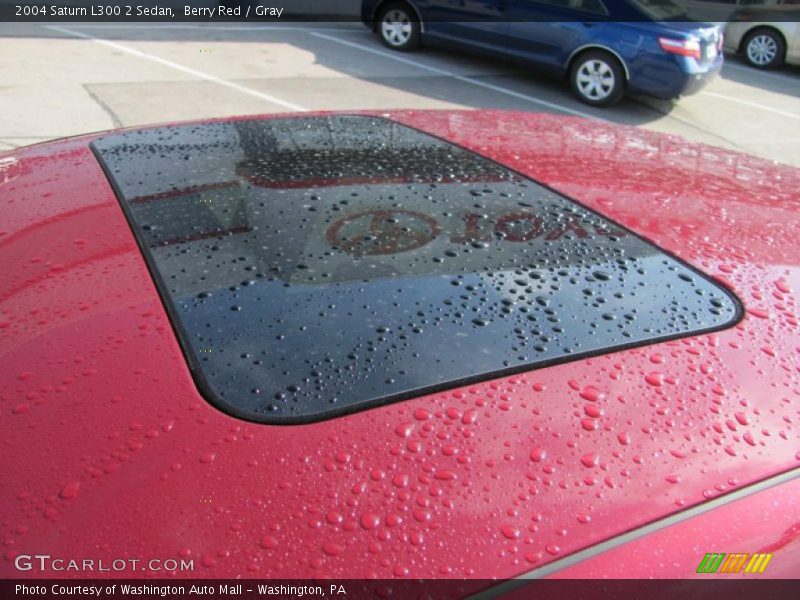 Berry Red / Gray 2004 Saturn L300 2 Sedan