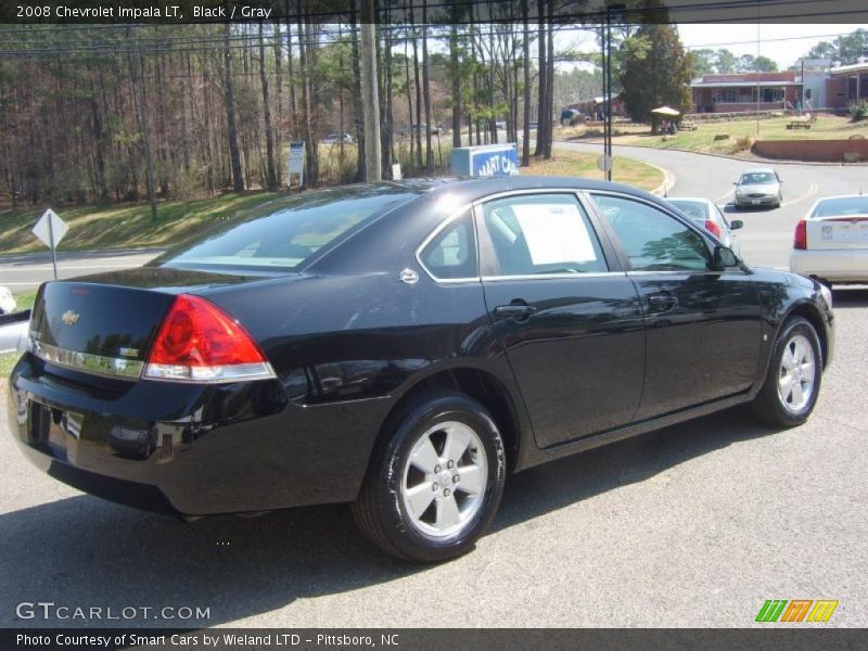 Black / Gray 2008 Chevrolet Impala LT