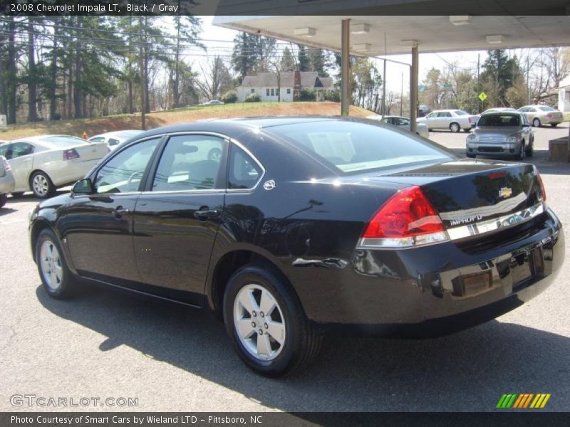 Black / Gray 2008 Chevrolet Impala LT
