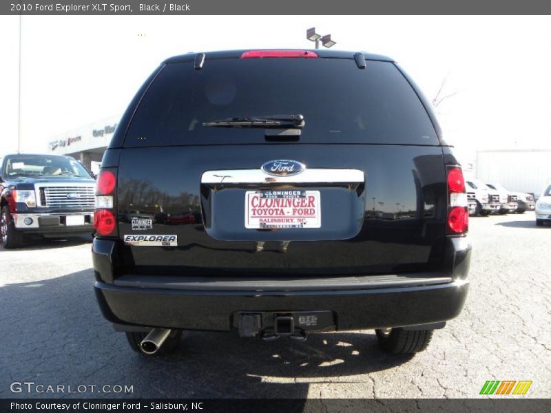 Black / Black 2010 Ford Explorer XLT Sport
