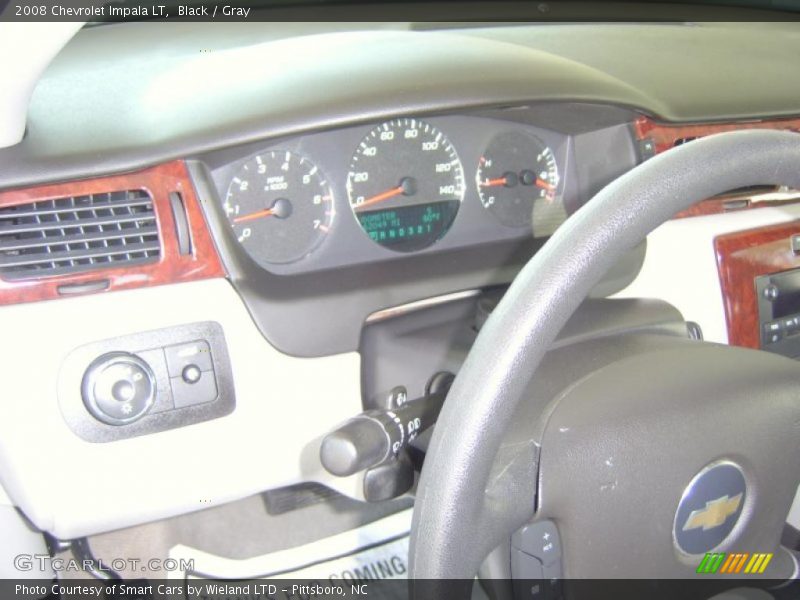 Black / Gray 2008 Chevrolet Impala LT