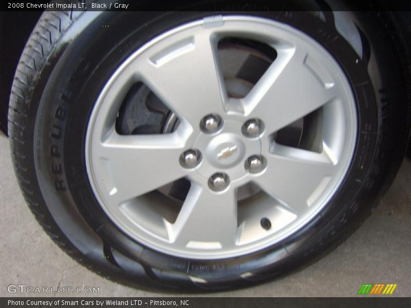 Black / Gray 2008 Chevrolet Impala LT