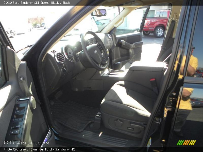 Black / Black 2010 Ford Explorer XLT Sport