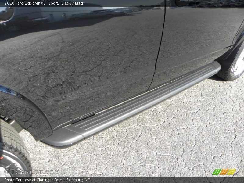 Black / Black 2010 Ford Explorer XLT Sport