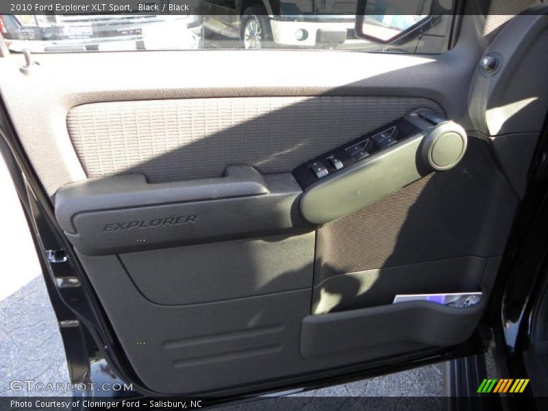 Black / Black 2010 Ford Explorer XLT Sport