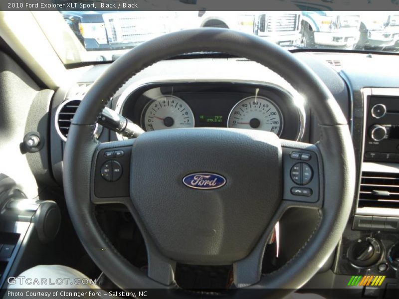 Black / Black 2010 Ford Explorer XLT Sport