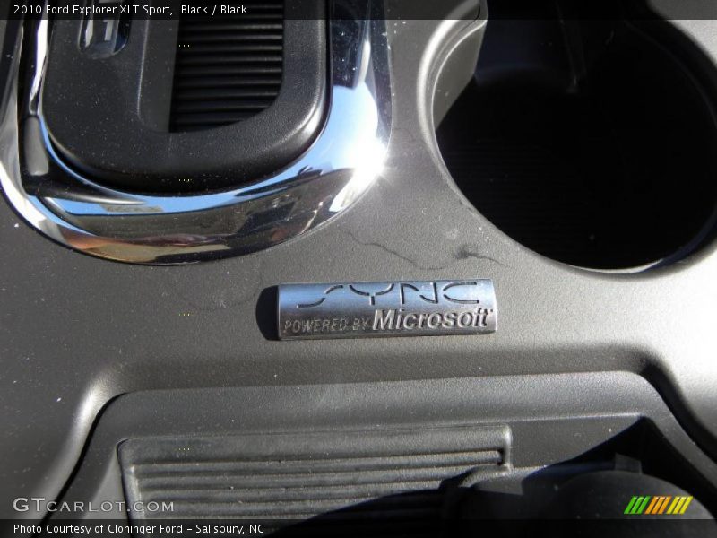 Black / Black 2010 Ford Explorer XLT Sport