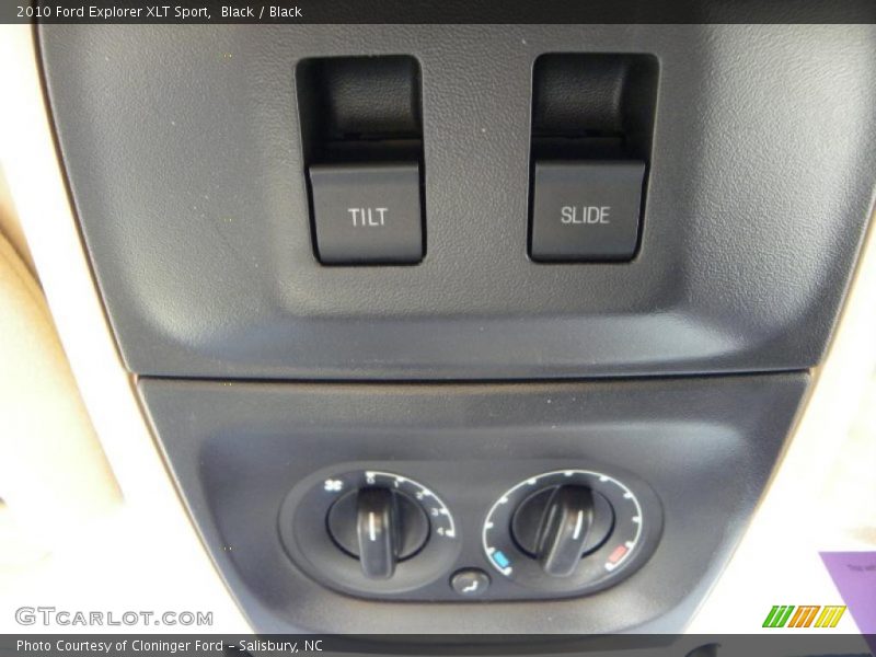 Black / Black 2010 Ford Explorer XLT Sport