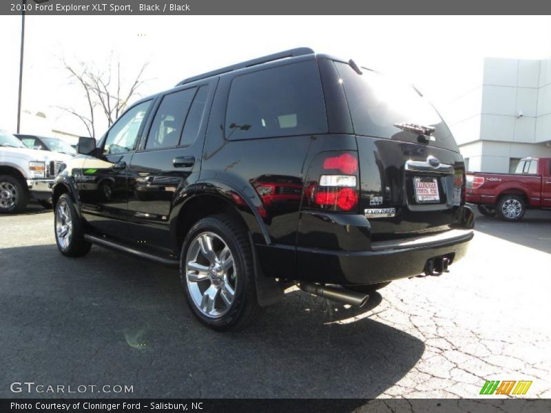Black / Black 2010 Ford Explorer XLT Sport