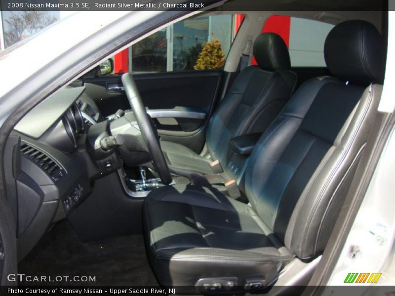 Radiant Silver Metallic / Charcoal Black 2008 Nissan Maxima 3.5 SE